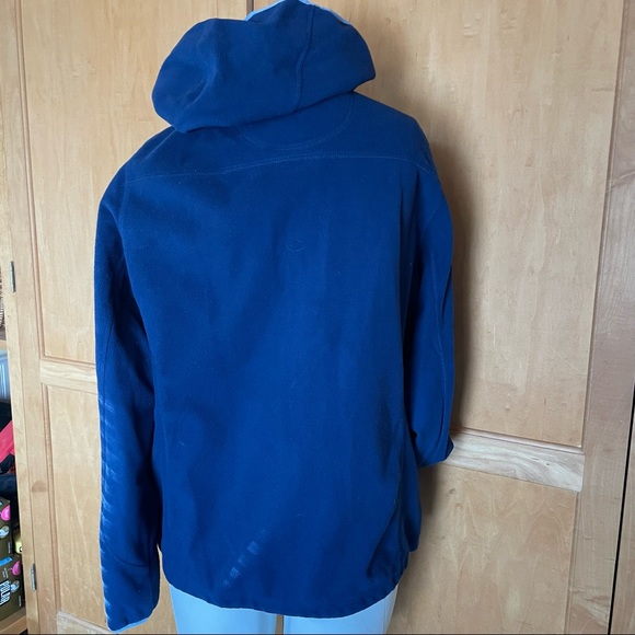 L. L. Bean Dri-fit fleece zip up with hood - Picture 2 of 2